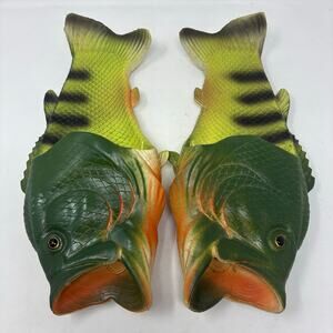 Coddies Green Bass Slides Mens Size 9-10 (44/45)
